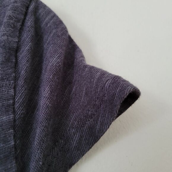 Horny Toad Short V-Neck Dress Grey M Organic Cotton Blend - Picture 5 of 5